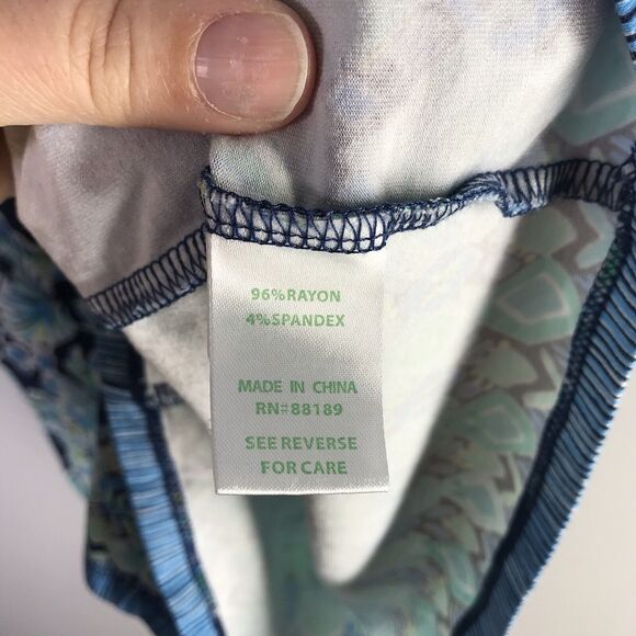 Lilly Pulitzer Size Medium Lula Romper High Tide Navy Scuba Doo Jumper Blue - Picture 8 of 16